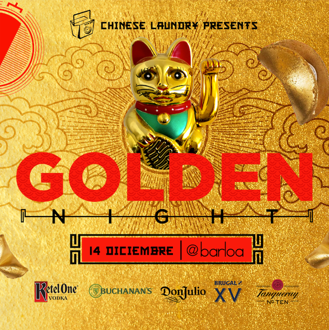 Golden Night ft. Brian Cid + Chez Tropics + Bosteels + 2414